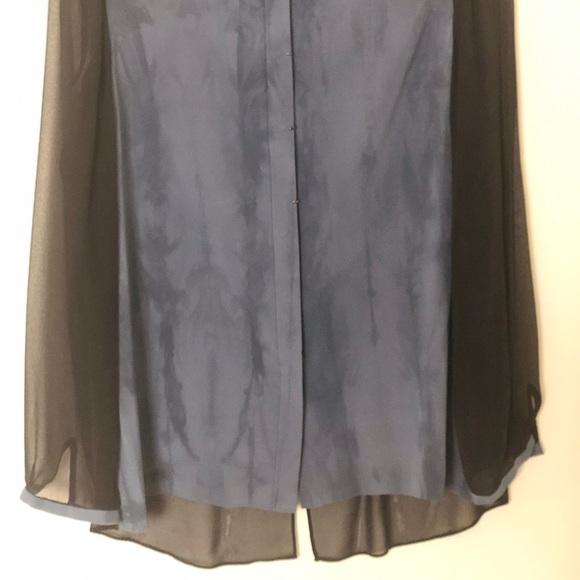 Elie Tahari Alejandra Silk Blend Blouse - Picture 5 of 8